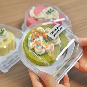 50 PCS Swiss Roll Cake Packaging Boxes