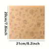 20pcs Oilproof Thickened Disposable Snack Bags